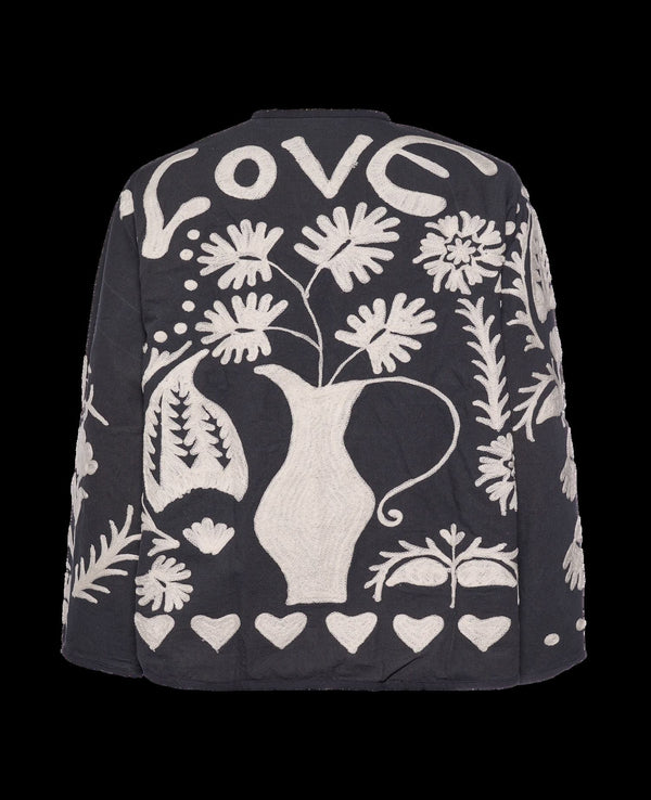 Rue Madam Jacket Maggie Suzani Salt-Pepper