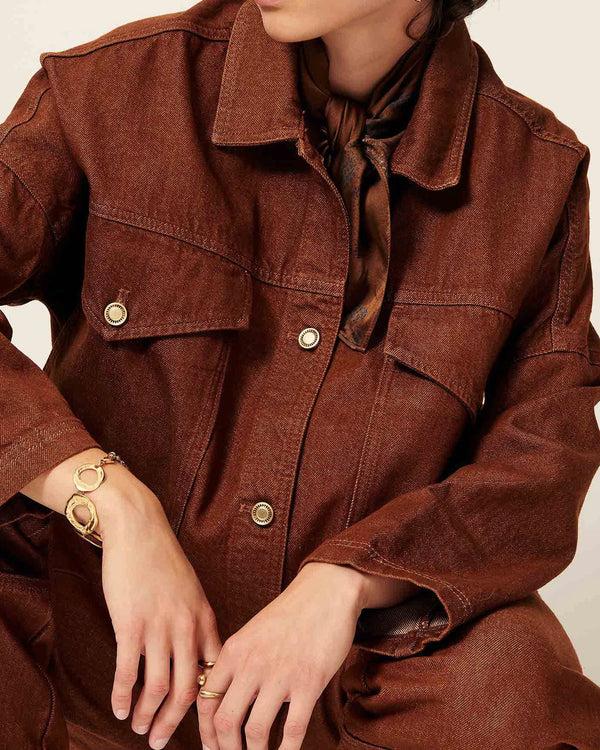 Rue Madam Jacket Midwest Toffee