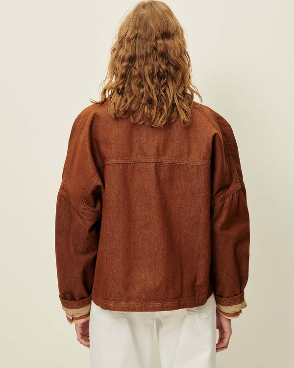 Rue Madam Jacket Midwest Toffee