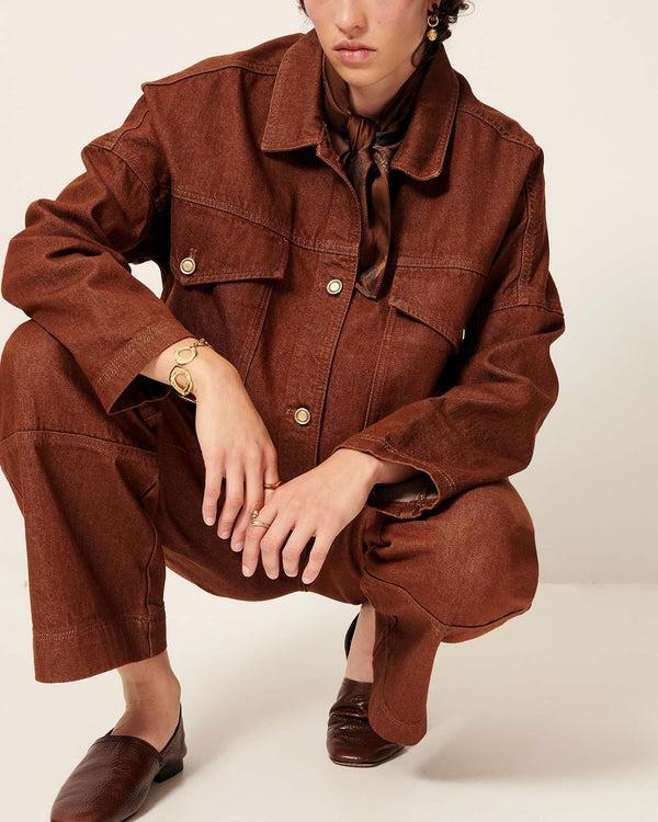 rue madam Jacket Midwest Toffee