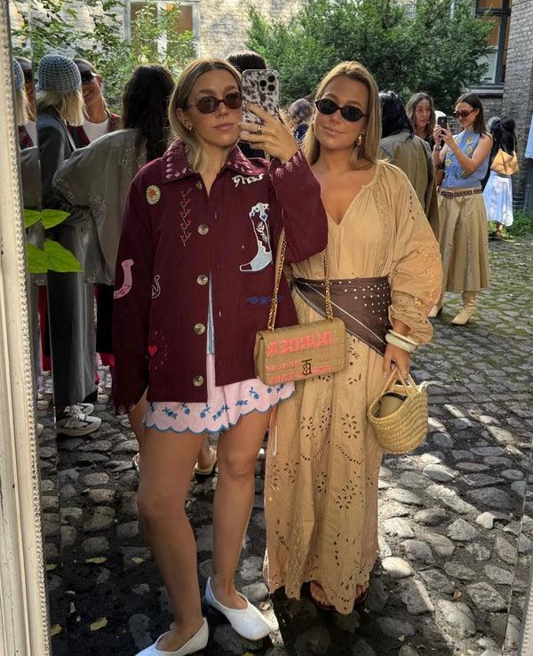 Rue Madam Jacket My Jacket Burgundy