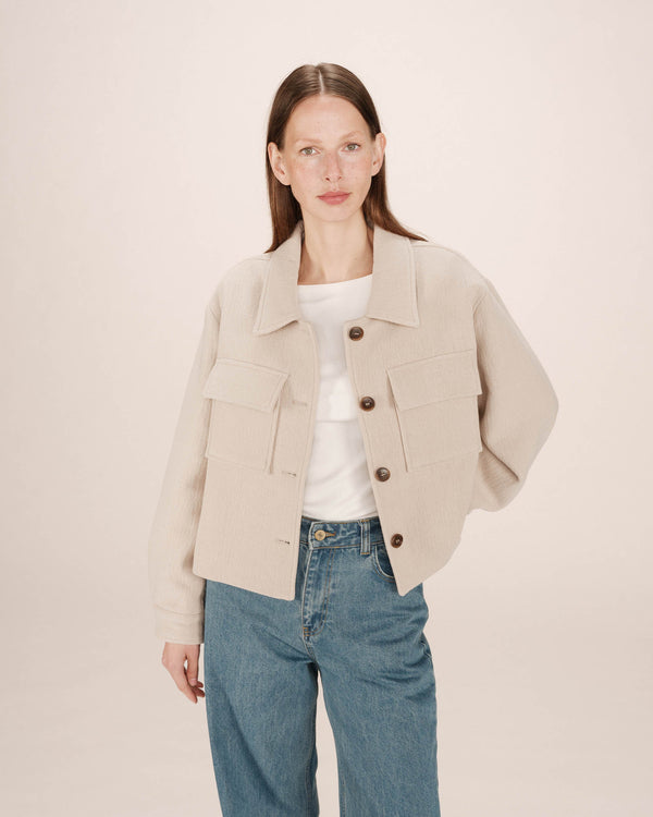 Rue Madam Jacket Novembre Greige