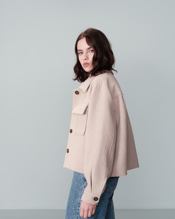 rue madam Jacket Novembre Sable