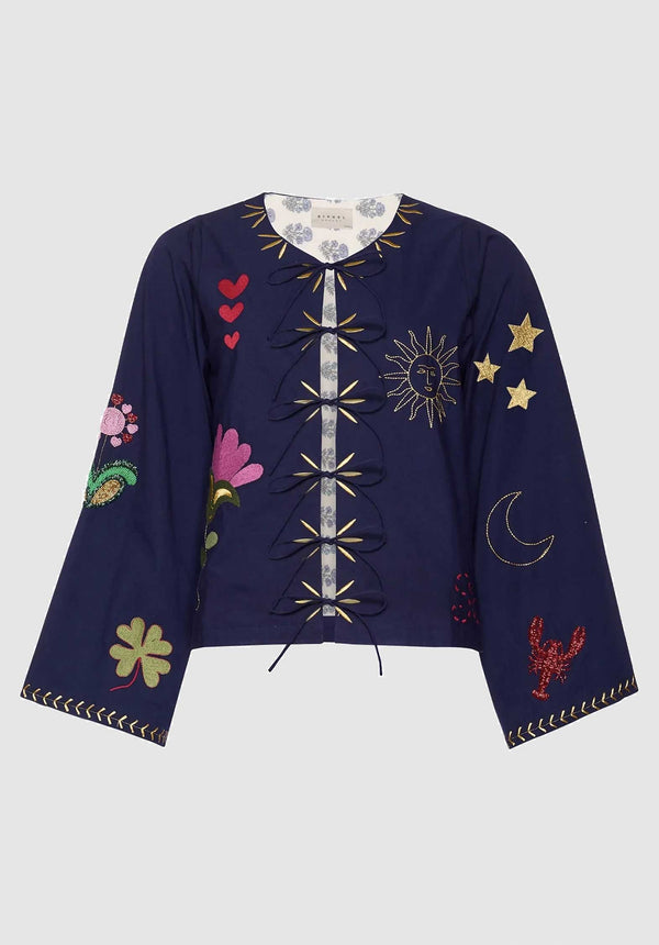 rue madam Jacket Sophie Navy