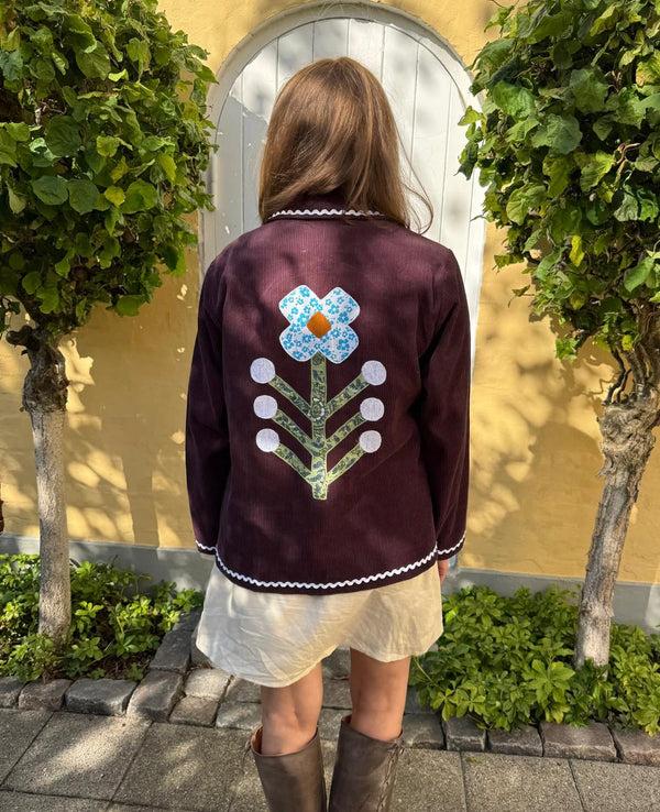 Rue Madam Jacket Twiggy Jacket Eggplant