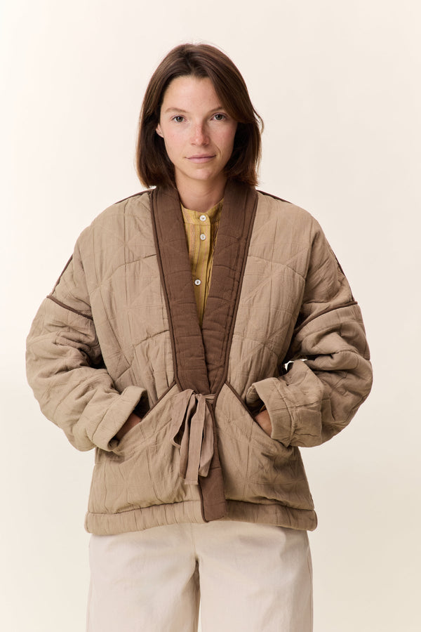 Rue Madam Jacket Val Tc300 Pad Brown