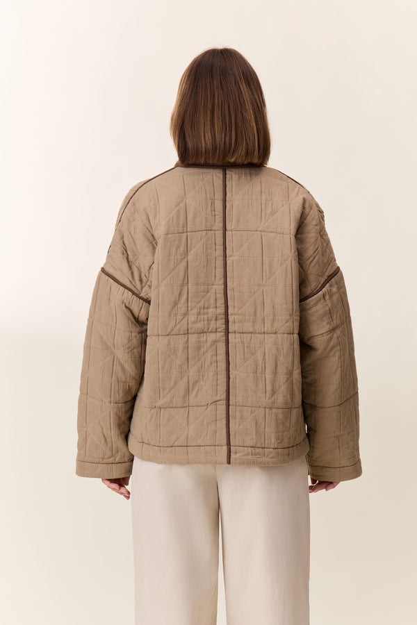 Rue Madam Jacket Val Tc300 Pad Brown