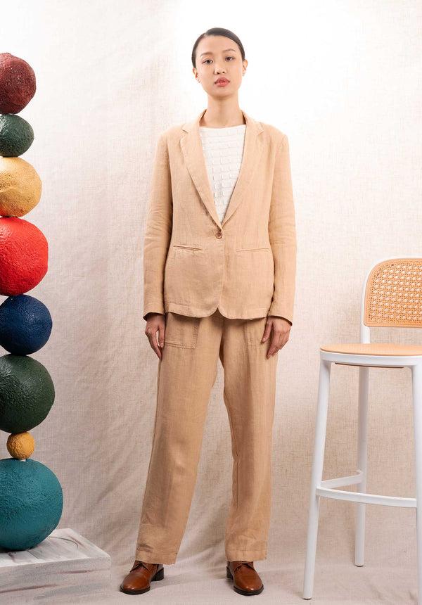 Rue Madam Jacket Virna Bbve605 24-Raffia