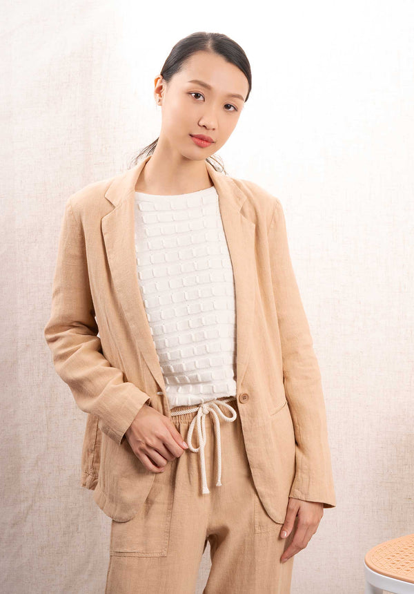 Rue Madam Jacket Virna Bbve605 24-Raffia