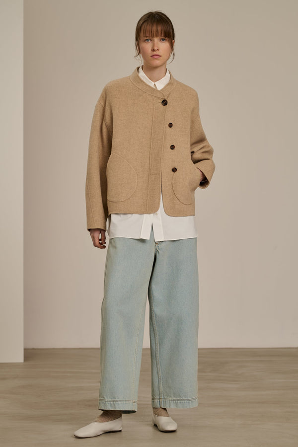 Rue Madam Jacket Windsor Beige-Chine