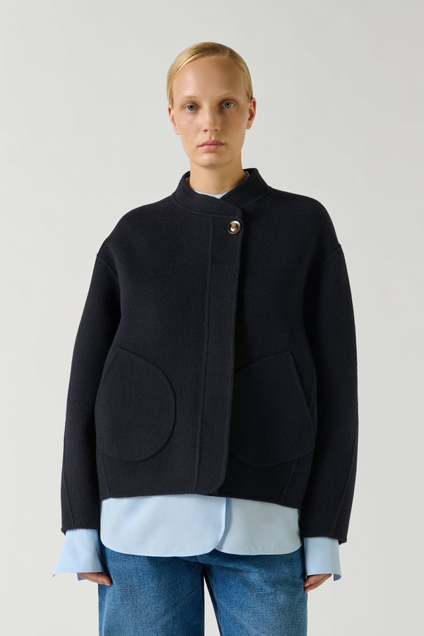 rue madam Jacket Windsor Deep-Navy