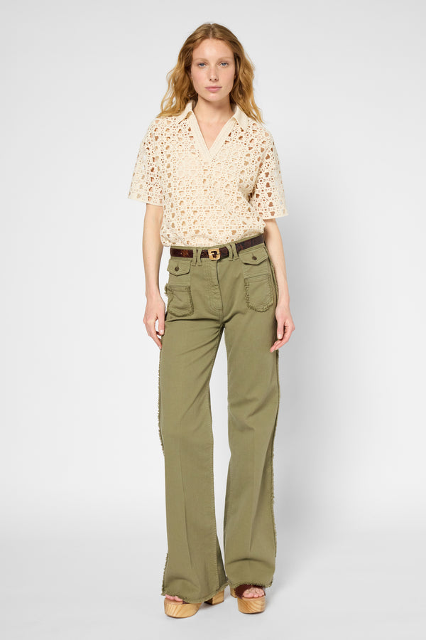 Rue Madam Jean Dbp67b326 Khaki-Green