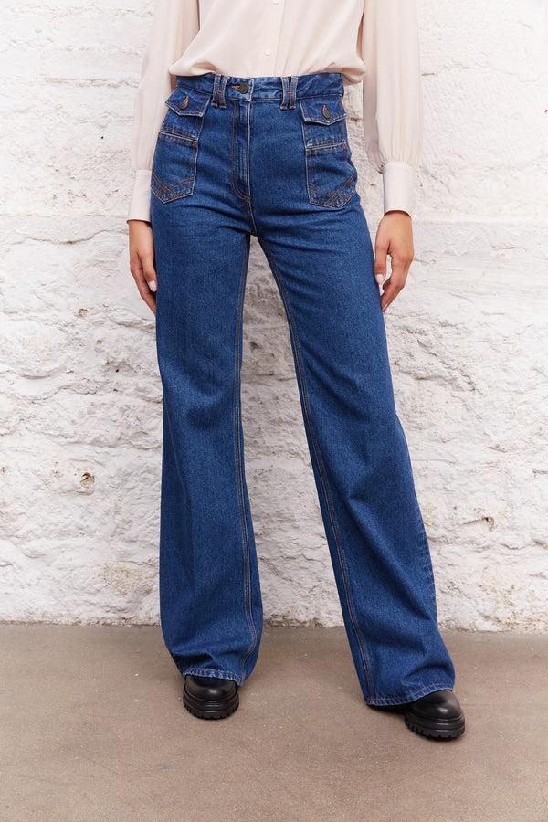 Rue Madam Jean Drp40r310 Navy