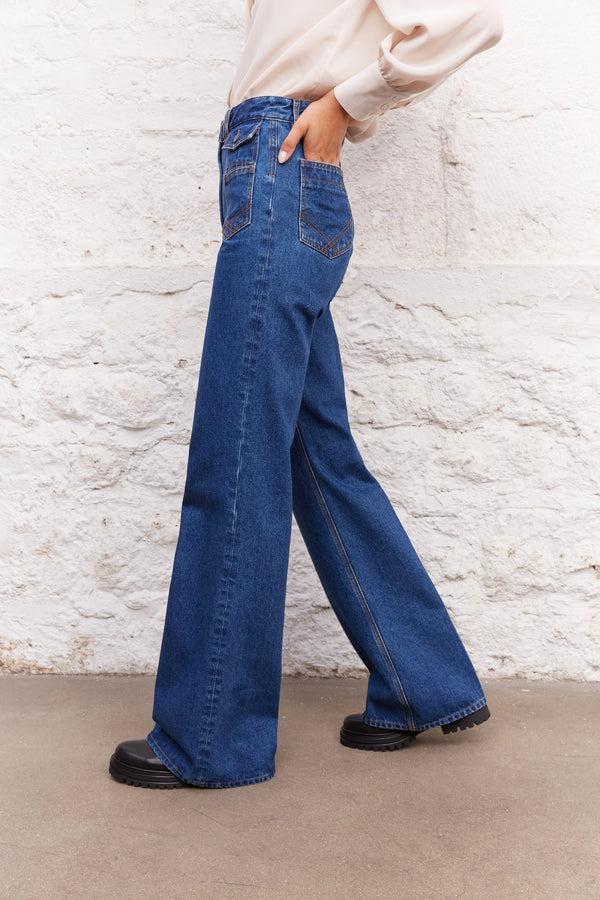 Rue Madam Jean Drp40r310 Navy