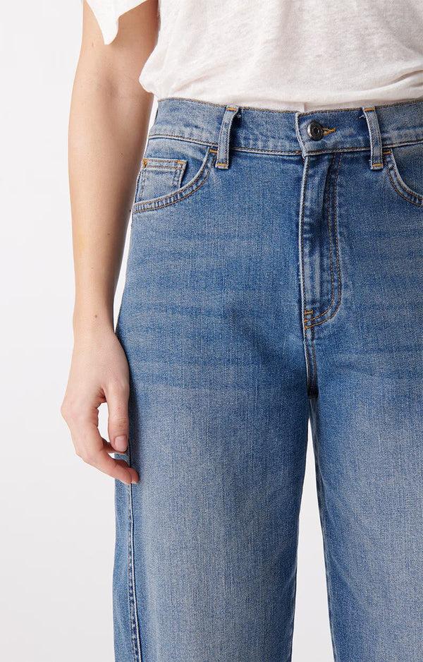 Rue Madam Jeans 1eva69-v04005 Bleu-Gris