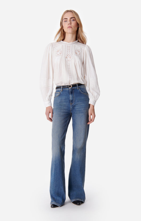 Rue Madam Jeans 1eva69-v04729 Bleu-Gris