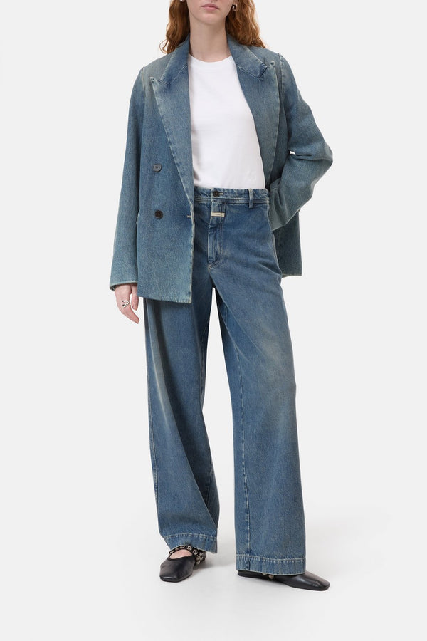 rue madam Jeans C21065-18q-3w Mid-Blue