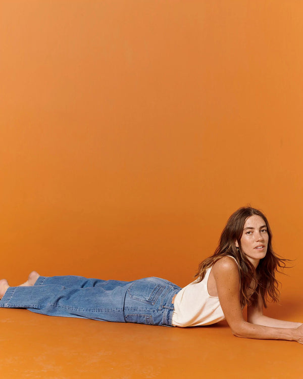 rue madam Jeans Johnny Vintage-Blue