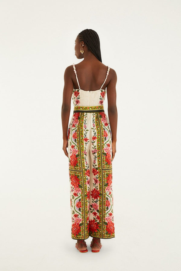 Rue Madam Jumpsuit 344883 Floral-Paula-Black