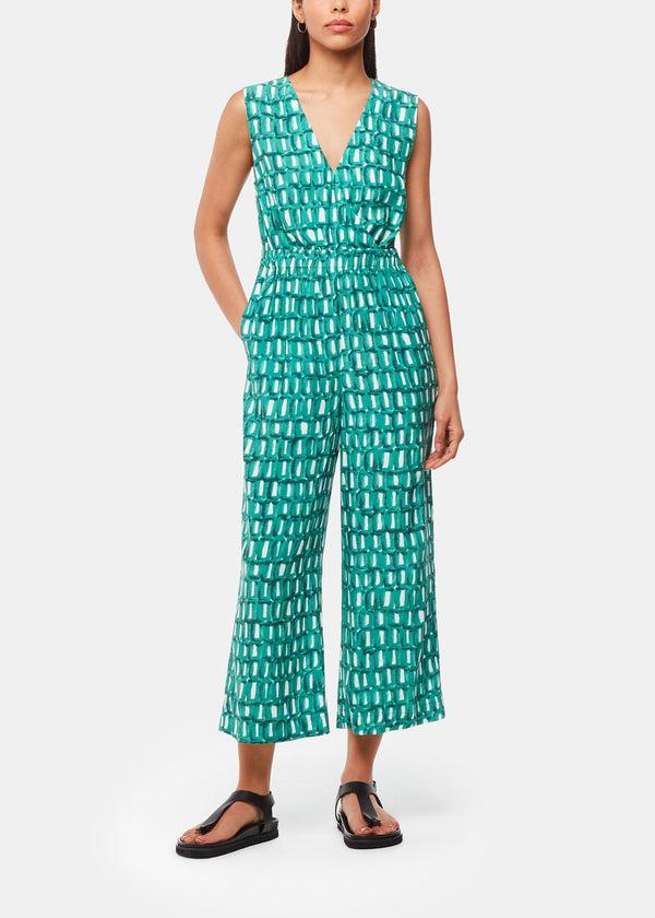 rue madam Jumpsuit 38480 Green-multi