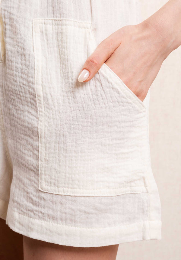 Rue Madam Jumpsuit J0668 Ecru