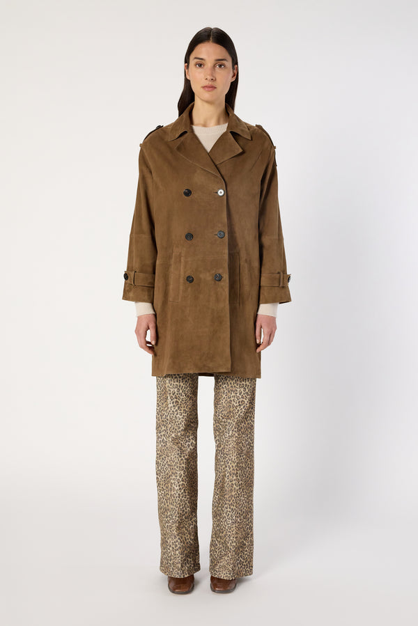 Rue Madam Leather Garment Dcy18c007 Camel