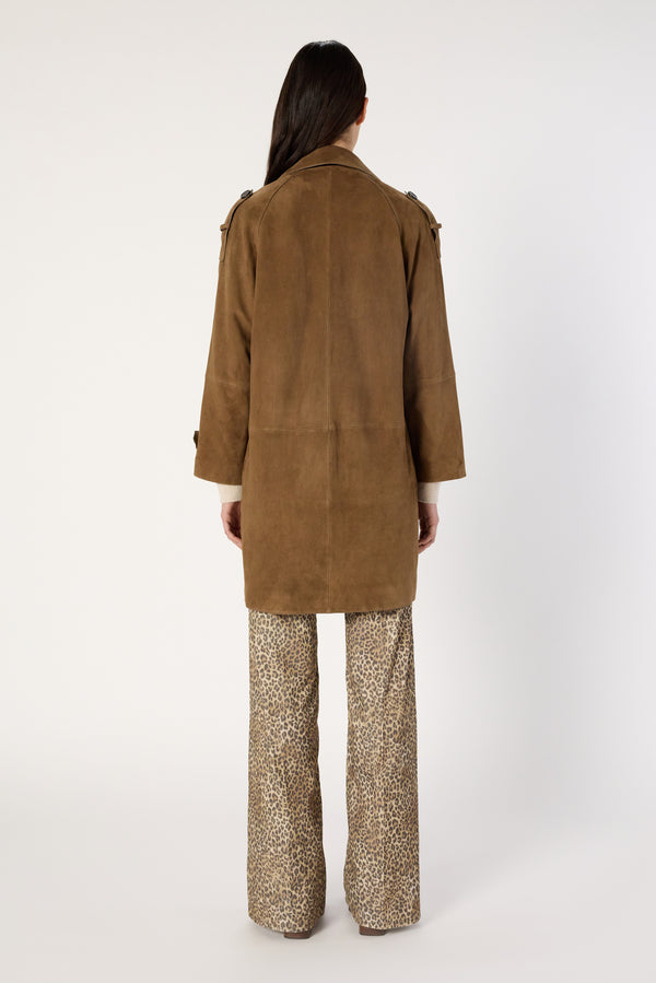 Rue Madam Leather Garment Dcy18c007 Camel