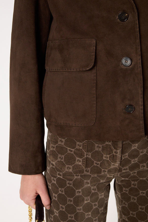 Rue Madam Leather Garment Dcy20c007 Cinnamon