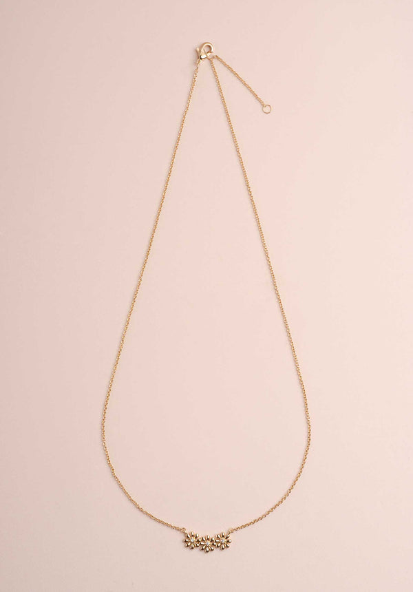 rue madam Necklace 3 Flow Necklace Gold