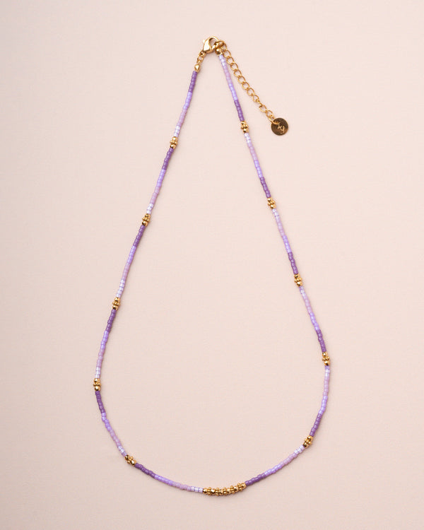 Rue Madam Necklace Armene Bead Neck Violet