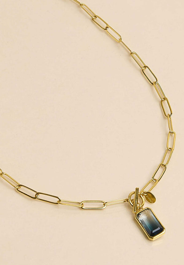 rue madam Necklace Cbrc6 Bleu-Vert