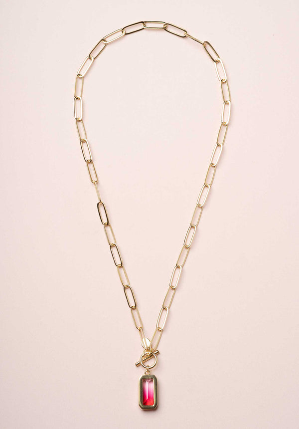 rue madam Necklace Cbrf6 Fuchsia
