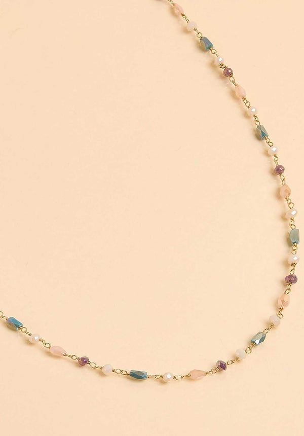 Rue Madam Necklace Cfebp7 Bleu-Rose