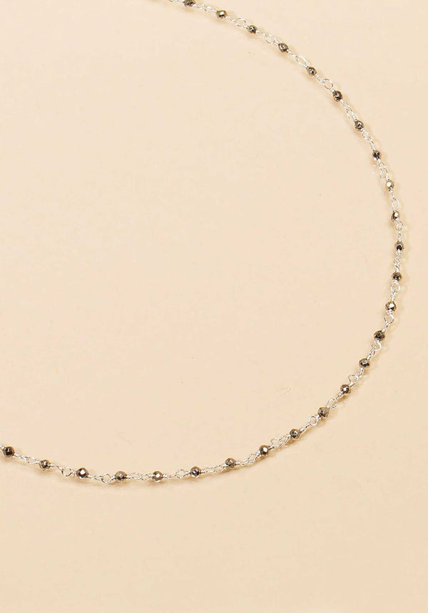 rue madam Necklace Ciaa Argent-Pyrite