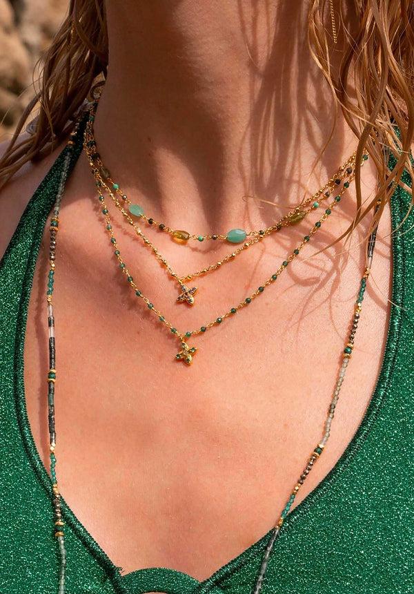 Rue Madam Necklace Cimb6 Mumbai-Bleu