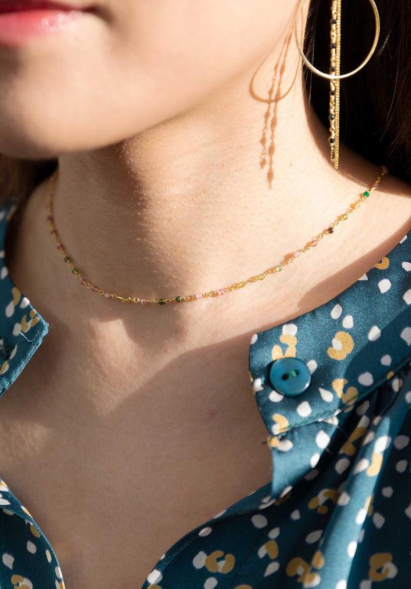 Rue Madam Necklace Citm Turmalina-Multi