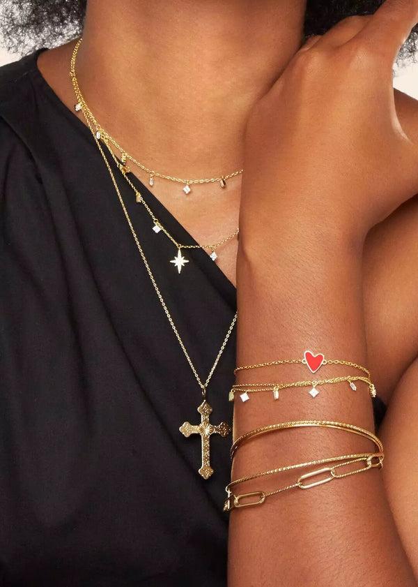 Rue Madam Necklace Co-101g Gold