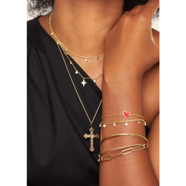 Rue Madam Necklace Co-101s Silver