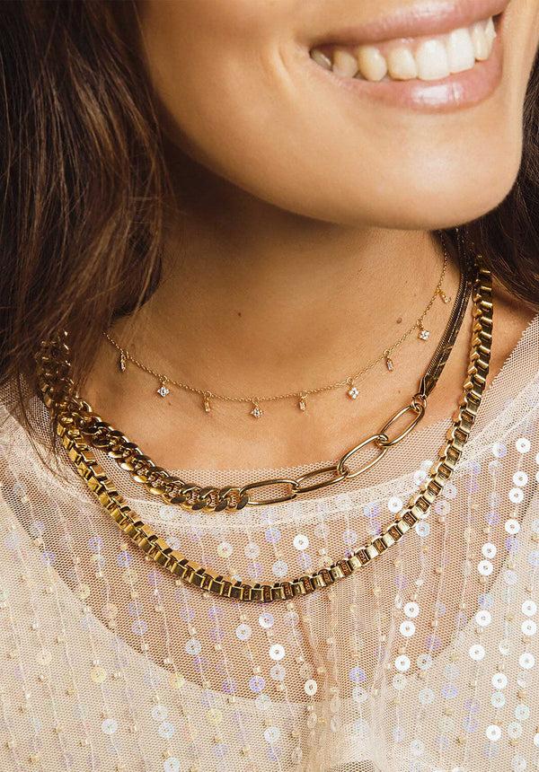 Rue Madam Necklace Co-101s Silver