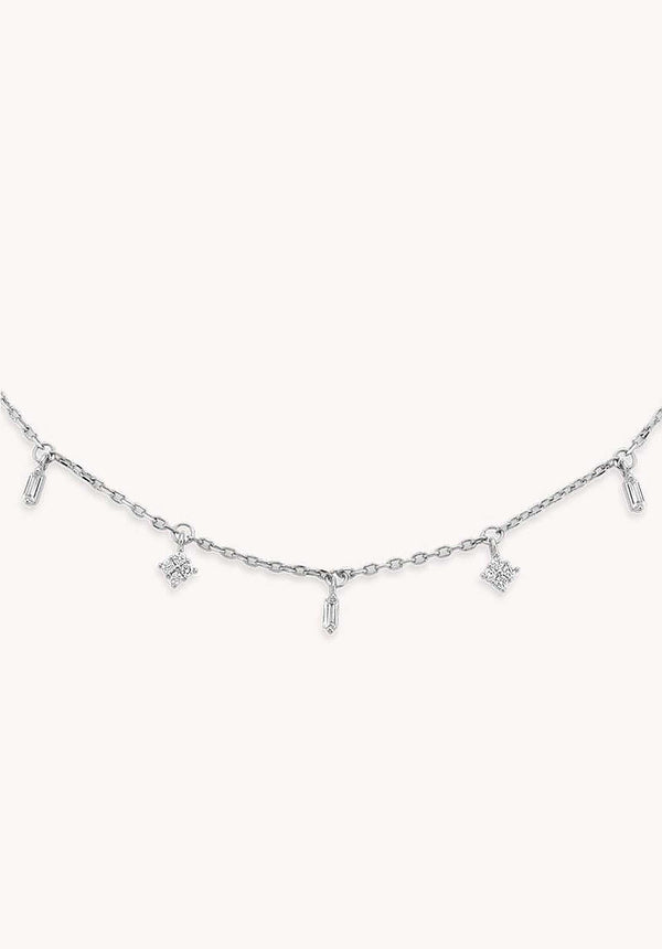 Rue Madam Necklace Co-101s Silver