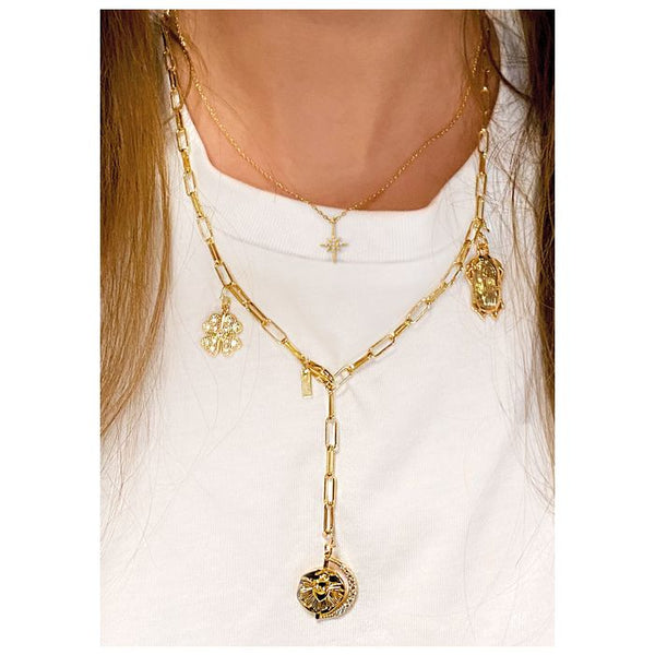 Rue Madam Necklace Co-116g Gold