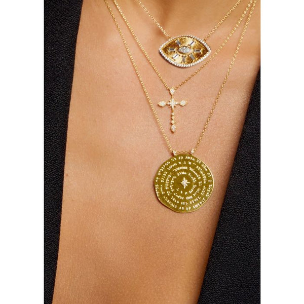 Rue Madam Necklace Co-242g Gold