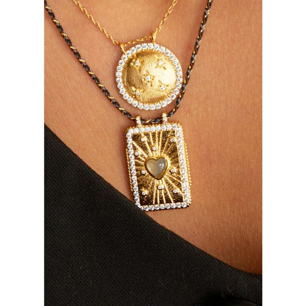 Rue Madam Necklace Co-249g Gold