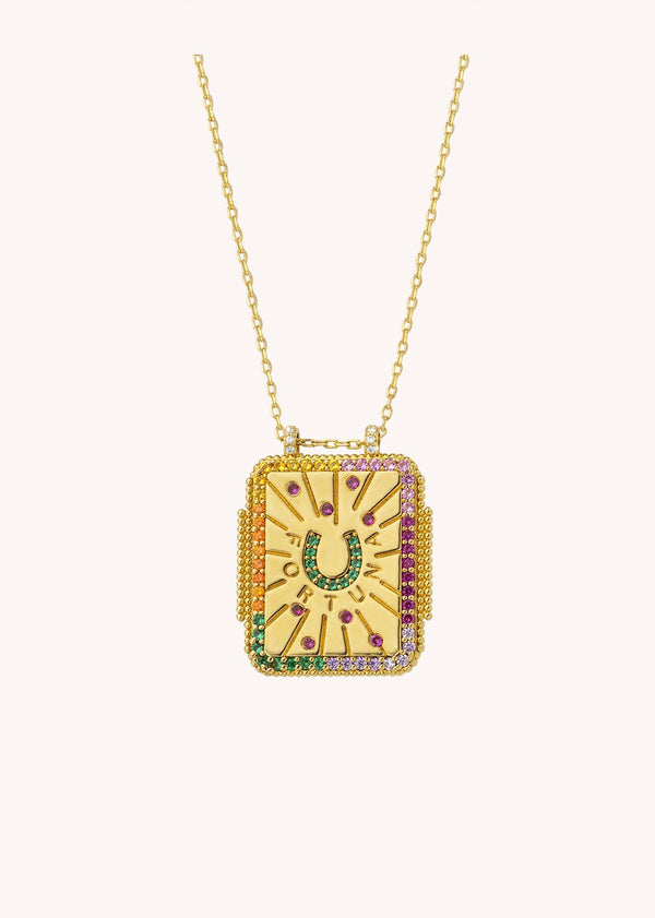 rue madam Necklace Co-356g Gold