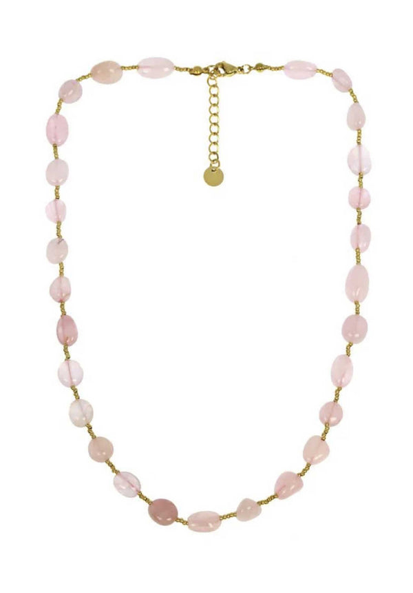 rue madam Necklace Emile Collier Pink