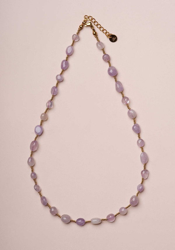 rue madam Necklace Emile Collier Purple