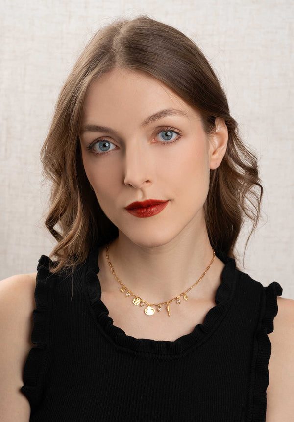 rue madam Necklace Felicia Necklace Gold