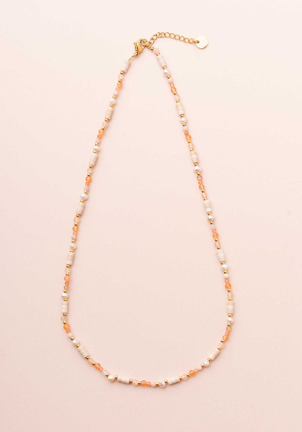 Rue Madam Necklace Hippolyte Collie Beige