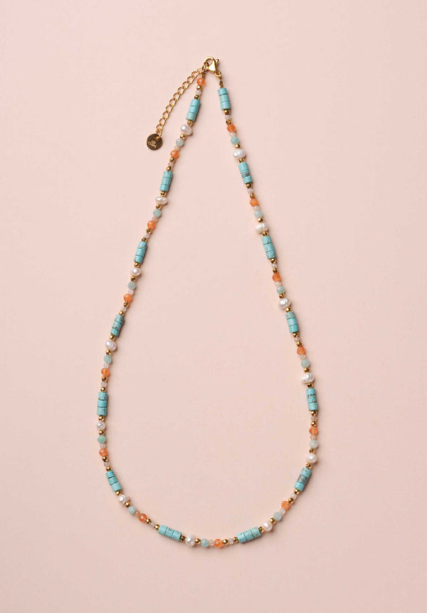 Rue Madam Necklace Hippolyte Collie Light-Blue