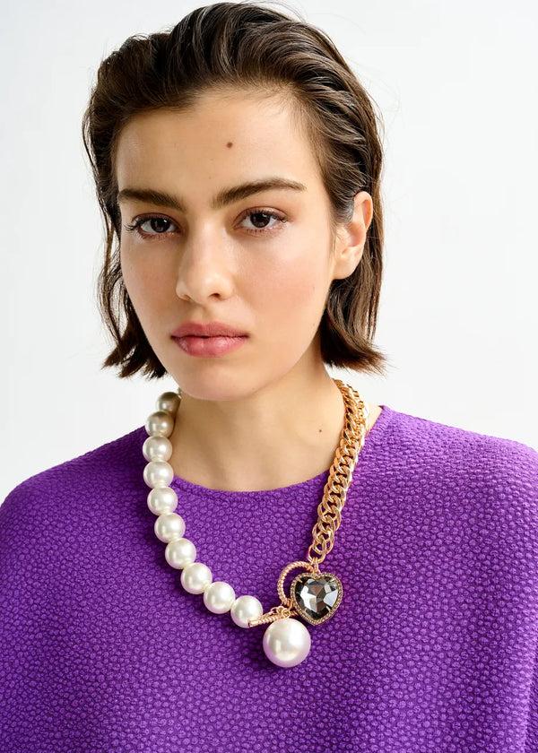 Rue Madam Necklace Imassive Combo1-Gold